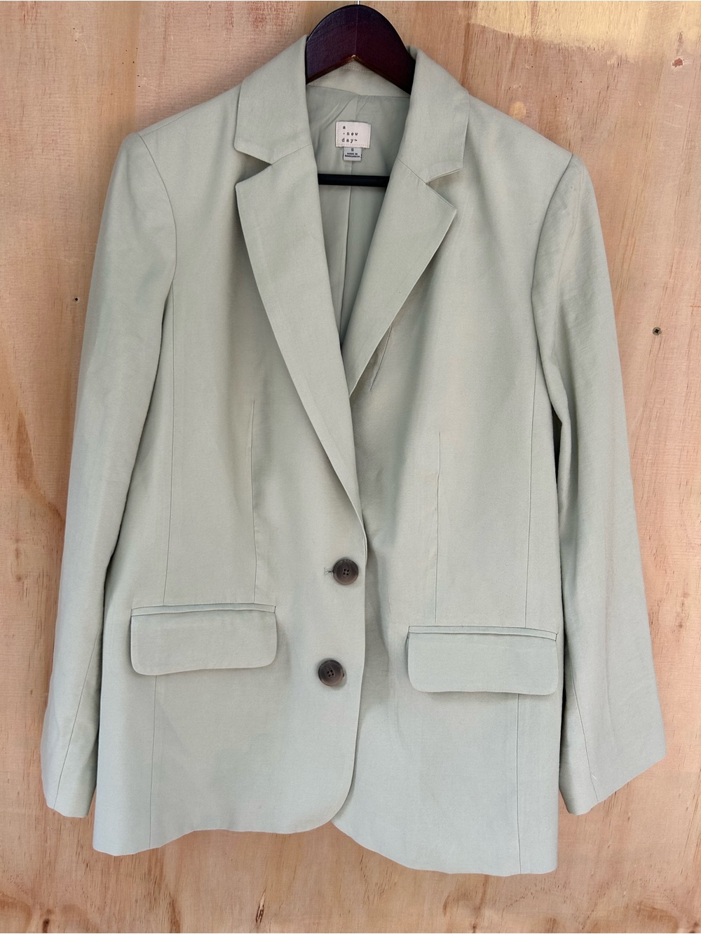 A New Day Women's Tailored Mint Blazer